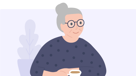 Eleanor struggled with basic household tasks due to vision loss