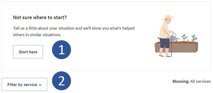 A screengrab of the Help explorer tool