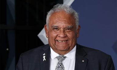 An image of Professor Tom Calma, the Senior Australian of the Year for 2023